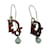 Dior Wooden Logo Hook Earrings  ref.1234419