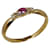 Autre Marque 18K Ruby & Diamond Ring Metal  ref.1234424