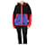 Moncler Black colour-block fleece hoodie - size M Wool  ref.1234426