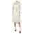 Acne Neutral belted linen pocket dress - size UK 10  ref.1234431