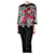 Dolce & Gabbana Top de seda estampado floral multicolorido - tamanho UK 14 Multicor  ref.1234445