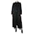 Autre Marque Black wool maxi coat - size UK 10  ref.1234455