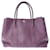Hermès Garden Party Purple Leather  ref.1234573