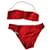 La Perla Costumi da bagno Rosso Poliammide  ref.1234630