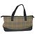 Autre Marque Burberrys Nova Check Borsa a mano Tela Beige Auth ep3023 - vista 2