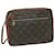 LOUIS VUITTON Monogram Pochette sports Clutch Bag No.183 LV Auth 64941 Cloth  ref.1234697