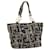 CHANEL By sea Tote Bag Toile Noir CC Auth bs11634  ref.1234720