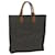 LOUIS VUITTON Monogram Sac Plat Hand Bag M51140 LV Auth fm3132 Cloth  ref.1234733