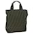 FENDI Zucca Canvas Hand Bag Black Brown Auth 65271  ref.1234775