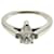 Tiffany & Co Solitaire Silvery Platinum  ref.1234857
