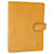 Louis Vuitton Agenda Cover Amarelo Couro  ref.1234946
