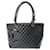 Chanel Cambon Preto Couro  ref.1235143