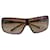Prada occhiali da sole Marrone Plastica  ref.1235228
