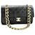 Timeless Chanel lined Flap Black Leather  ref.1235241