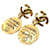 Chanel Cambon Dourado Banhado a ouro  ref.1235259