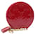 Louis Vuitton Porte Monnaie Rond Red Patent leather  ref.1235423