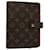 Louis Vuitton Agenda Cover Brown Cloth  ref.1235459