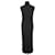 Anine Bing Robe noir Polyester  ref.1235506