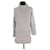 Zadig & Voltaire Cashmere Dress Grey  ref.1235521