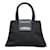Bulgari Bvlgari Black Leather Trimmed Mini Nylon Top Handle Bag  ref.1235547