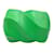 Bolso clutch Whirl de cuero verde de Bottega Veneta  ref.1235556
