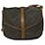 Louis Vuitton Saumur Brown Cloth  ref.1235737