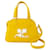 Mini Bowling Bag - Courreges - Leather - Yellow Pony-style calfskin  ref.1235824