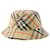 Bias Check Bucket Hat - Burberry - Synthetic - Beige  ref.1235880