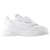 Baskets - Versace - Cuir - Blanc Veau façon poulain  ref.1235910