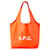 Apc Ninon Shopper Bag - A.P.C. - Synthetic Leather - Orange Leatherette  ref.1235922