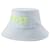 Embroidered Logo Bucket Hat - Versace - Denim - Blue Cotton  ref.1235937