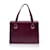 Gucci Vintage Burgundy Leather Stirrup Detail Handbag Satchel Dark red  ref.1236013