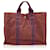 Hermès Hermes Paris Vintage Brown Cotton Fourre Tout MM Tote Bag Cloth  ref.1236015