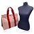 Trim Hermès Hermes Paris Beige Rot Canvas Bora Bora GM Tote Strandtasche - Ansicht 2
