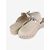 Kelly Hermès Cremefarbene Carlotta Clog-Mules – Größe EU 38 Roh - Ansicht 4