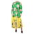 Valentino Grünes Hemd mit Blumenmuster – Größe UK 12 Baumwolle  ref.1236059
