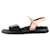Marni Sandálias pretas de camurça com joias - tamanho UE 40 Preto Couro  ref.1236069