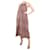 Zimmermann Rosafarbenes Neckholder-Kleid mit Animal-Print – Größe UK 8 Pink Strahl  ref.1236070