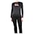 Bella Freud Suéter gráfico preto com glitter - tamanho S Lã  ref.1236077