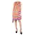 Prada Robe drapée en soie orange - taille UK 8  ref.1236079