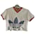 Autre Marque T-shirt crop top gucci x adidas Coton Blanc  ref.1236092