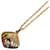 Lanvin Vergoldete Halskette mit Anhänger Metall  ref.1236184