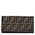 Fendi Zucca Canvas Continental Flap Wallet 8M0000 Cloth  ref.1236189