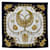 Hermès Sciarpa di seta dei Cavalieri d'Oro Tela  ref.1236191