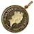 Autre Marque 18K Elizabeth II Cook Islands Coin Pendant Metal  ref.1236193