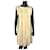 Hermès Dresses Beige Silk  ref.1236238