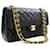CHANEL Paris Limited Chain Shoulder Bag Black lined Flap Quilted Leather  ref.1236317