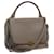Céline CELINE Trapeze Hand Bag Leather 2way Gray Auth 65125 Grey  ref.1236346