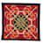 Hermès HERMES CARRE 90 Eperon dor Scarf Silk Navy Red Auth 64882 Navy blue  ref.1236387