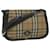 Autre Marque Burberrys Nova Check Shoulder Bag Canvas Beige Auth 63902 Cloth  ref.1236422
